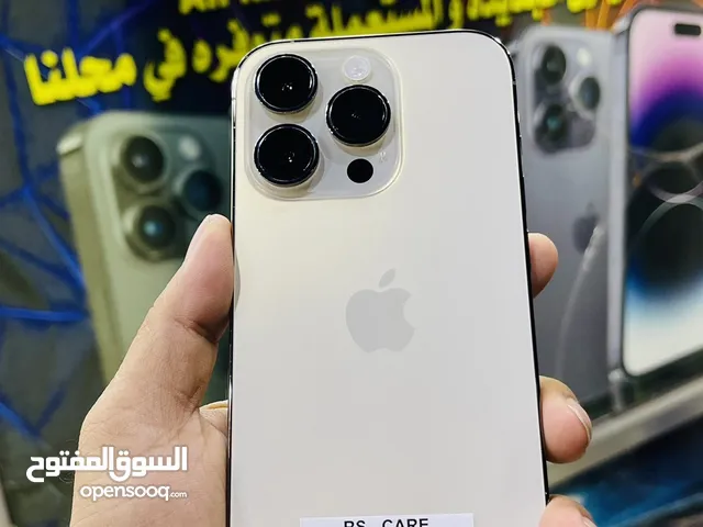 iPhone 14 pro, 256gb Gold Arabic