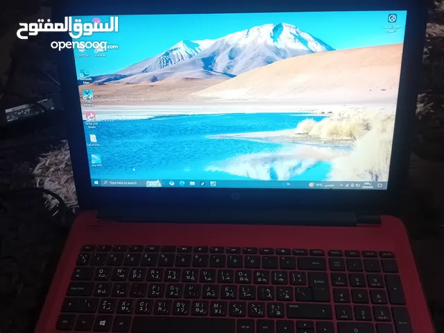لابتوب hp مستعمل شى بسيط بحالة جيد جدا