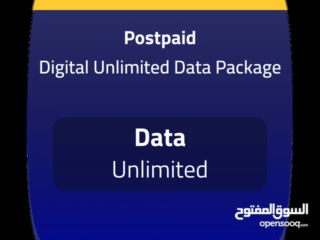خط نت مفتوح (Unlimited Data SIM)