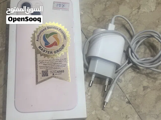 ايفون 13  نضيف ملحقات كامله نموذج m مساحه 128لون وردي كارتونه شاحنه ويا شركه ماستر شرق اوسط نموذج m