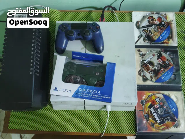بلي4 فات مستعمل مع نسخة خاصة من مافية و يوبي اس والجهاز ((ما مصلح))