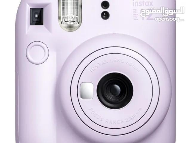 Fujifilm Instax Mini12 Camera كاميرا تصوير فورية فوجي ميني 12 متوفرة بجميع الالوان
