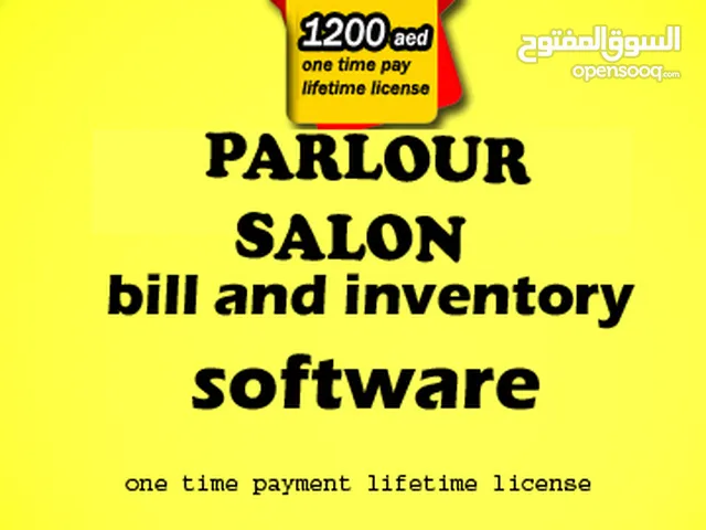 salon - parlour - bill and inventory system - cashier system