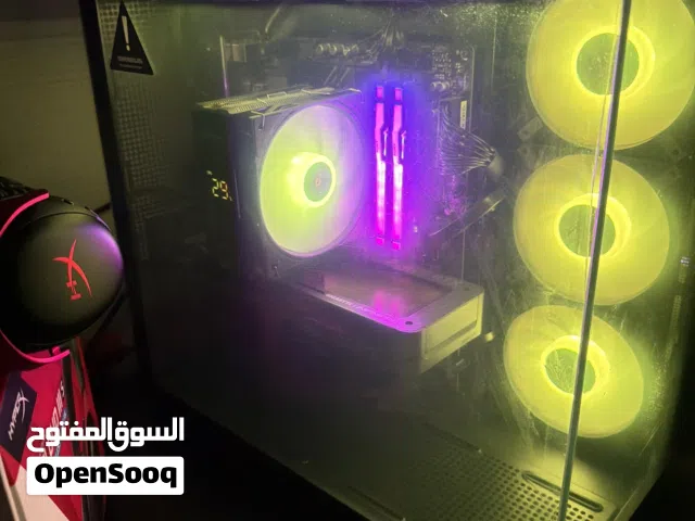 سيت اب كامل نبدأ بالبيسي مواصفاته 5060 i5-14400 ddr5 16ram تيرا1 استخدام شهر ونص بقراطيسه نظيف جداً