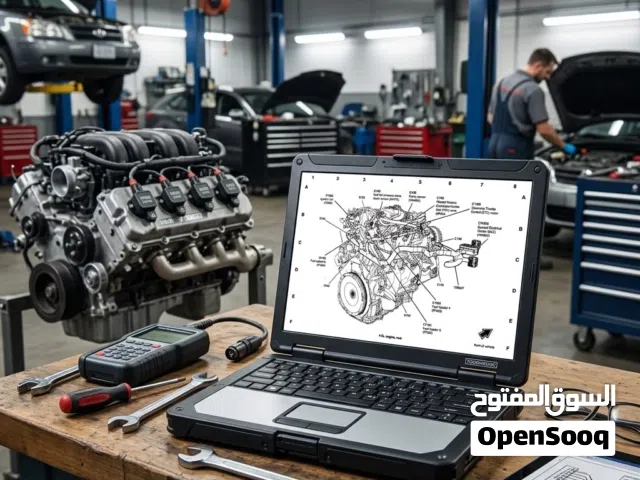 يتوفر لدينا برنامج مخططات يدعم كافة انواع السيارات وارد اميركا .