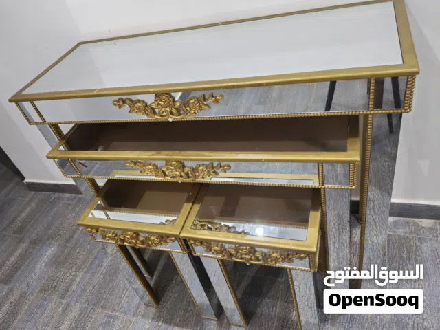 طقم طاولات (كونسول) استقبال متداخل