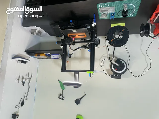 3d printer creality ender 3 v2 طابعه ثلاثيه الابعاد اندر 3 في 2