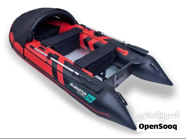 Inflatable boat and engine