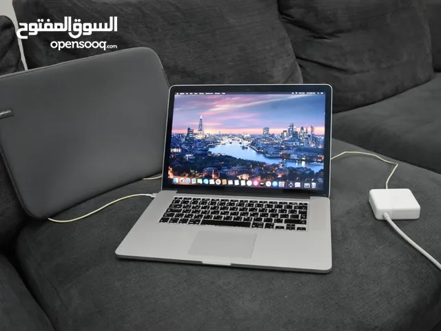 Macbook PRO 15 (2015) Dual Graphics - Core i7/16gb/256gb - Apple laptop Retina Display