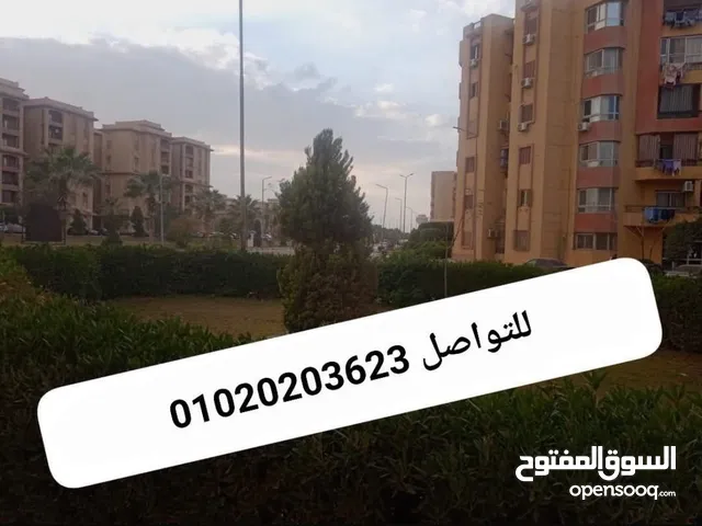 شقة ادارى الفردوس الجيش 6 اكتوبر مكونه من 2 غرفة واحد حمام مطبخ ريسبشن وجاردن
