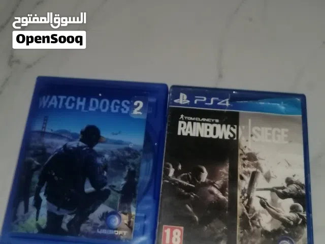 للبيع اشرطه بلاستيشن 4