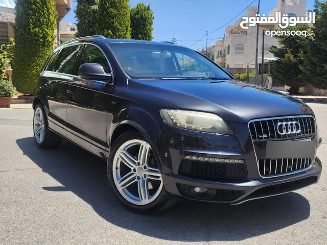 كاش أو اقساط من المالك AUDI Q7 2013 SLINE ممشى قليل 3.0cc سوبر تشارج فل كامل أعلى صنف فحص كامل