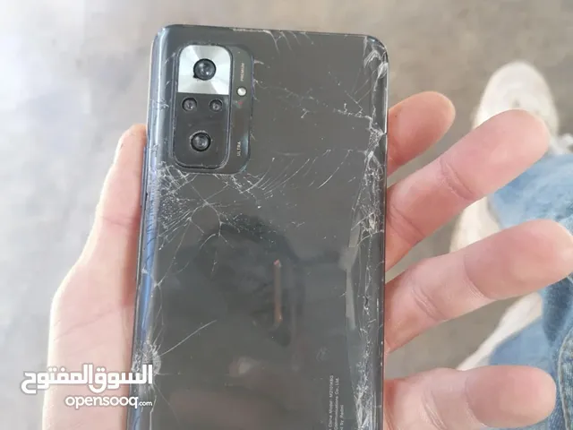 ردمي نوت 10برو الجهاز غني عن التعريف مكسور الباك ومغير شاشه شبه اصليه رام 8+3/مساحه 128