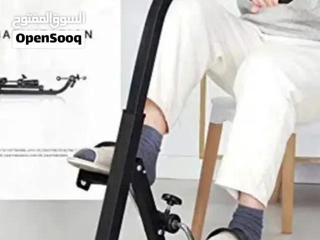 جهاز تمرين بدواسة لكبار السن جهاز تمارين الركبة والقدم والذراع القابل للتعديل مع شريط المقاومة