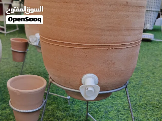قطع فخار اصلي نخب اول يرشح الماء متنوعه بعدة احجام واشكال وتصاميم مميزة وخدمة التوصيل متوفرة