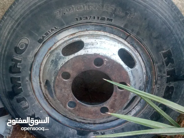 جنط حديد اصلي 16 مع فردة كوشوك لبكم قلاب او ديانا 113/112M