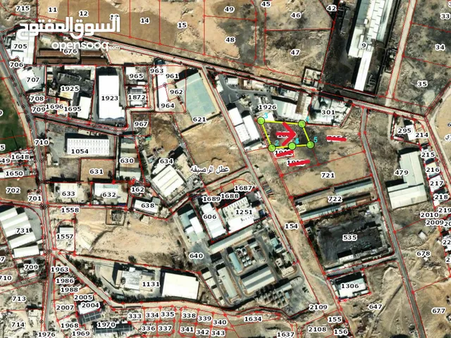 Industrial Land for Sale in Zarqa Hay Al Jundi