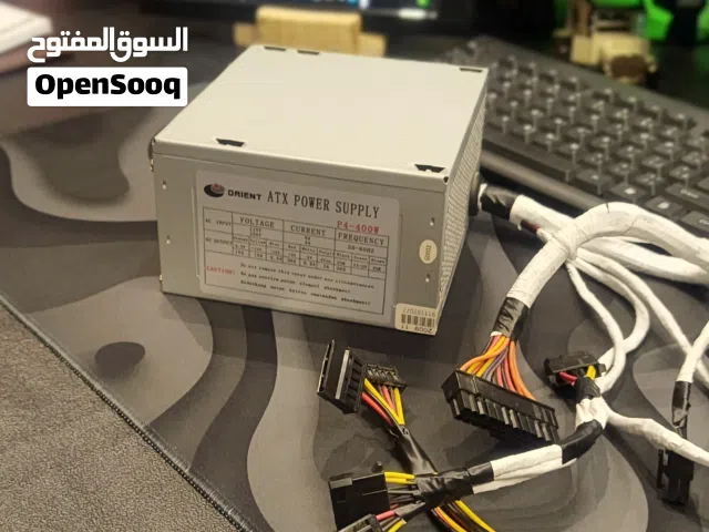 باور سبلاي 400وات // Power supply 400W حجم ATX