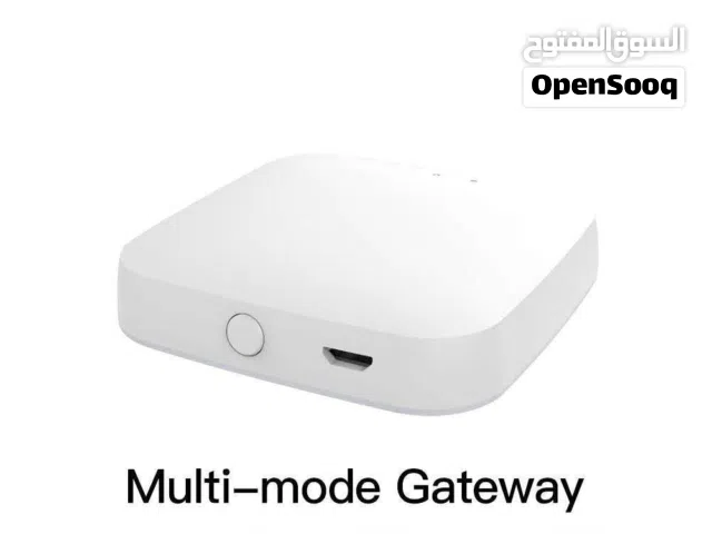 البوابة الذكية (العقل المدبر): MOES Multi-mode Smart Gateway Zigbee Bluetooth MHUB-W-Q