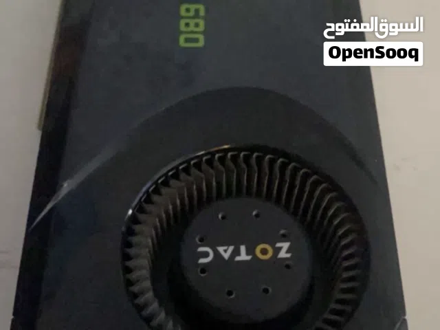 كرت شاشة GTX680 نسخة زوتاك نظيف