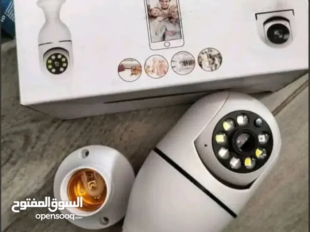 احمِ منزلك بكل سهولة مع الكاميرا الذكية :  كاميرا مراقبة على شكل مصباح  قم بتثبيتها في أي مكان