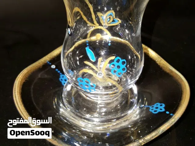 طقم Handmade شاي جديد غير مستعمل مكون من 6