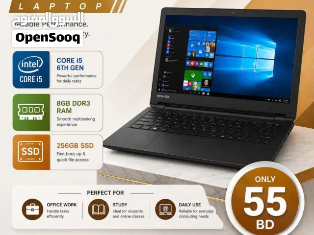 Toshiba laptop 55 BD