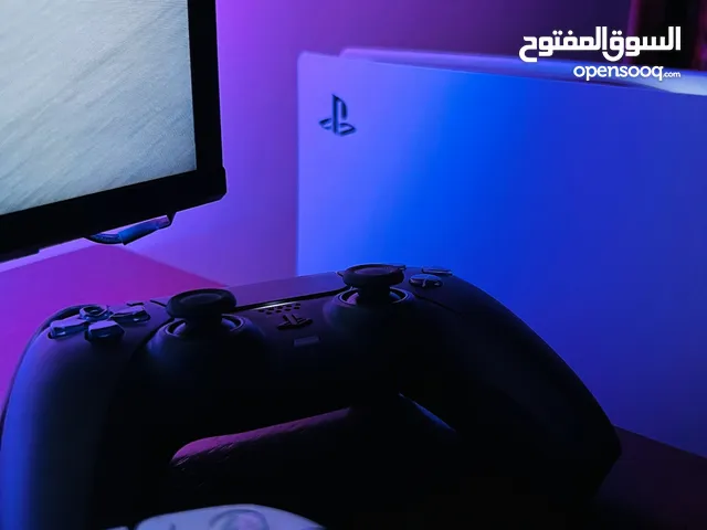 PS5 مع جهاز اضافي وضمان الوكيل