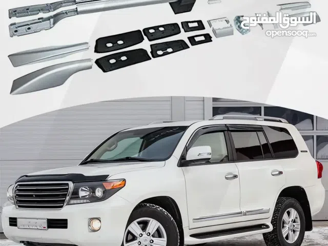 اصلي . شدات تويوتا استيشن من 2008 -2015 Toyota Land Cruiser LC200 2008-2015 Roof Rack Rails 2PCS