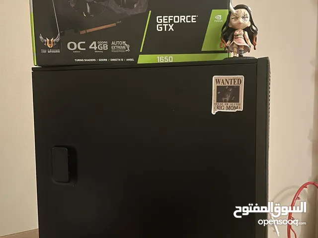 يشغل جميع الألعاب بدون مشاكل. الجاد حياه خاص السعر غير قابل للنقاش Pcgaming 1650TUFi74770