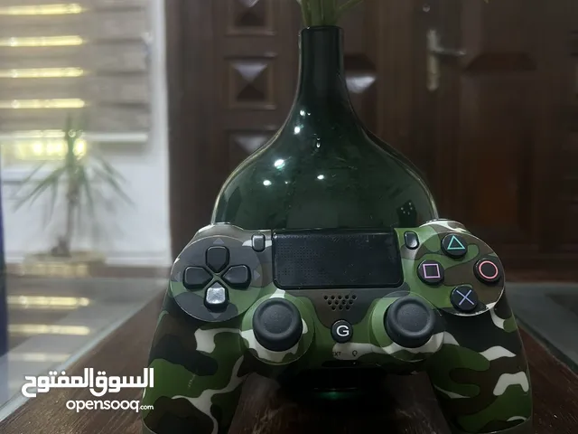 “يد PS4 أصلية - ستايل عسكري - نظيفة جداً