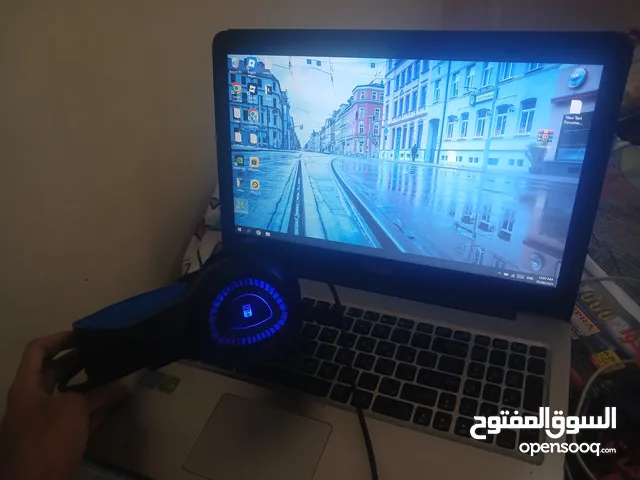 Gaming And study Laptop Asus للبيع او تبديل بهاتف مواصفاته كويسه