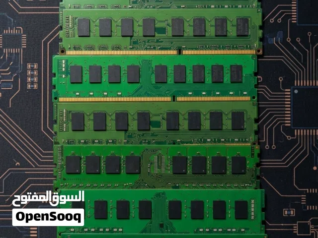 ذاكرة وصول عشوائي (RAM). حالة جيدة. DDR3  RAMS. GOOD CONDITION. DDR3  قابل للتفاوض  negotiable