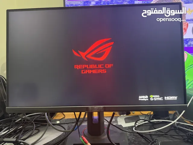 للبيع مونتر ASUS ROG STRIX XG27UCS 4k شاشة(3840x2160) 27 inches حجم الشاشة FAST IPS PANEL 160HZ R