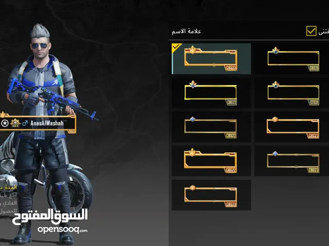 حساب ببجي للبيع 13