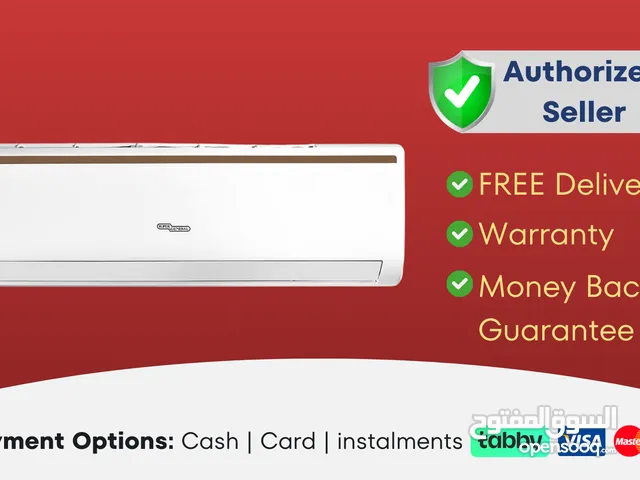 Super General 2.5 Ton Split Air Conditioner - AC - Brand New - 1 Year Warranty - FREE Delivery - 1 2