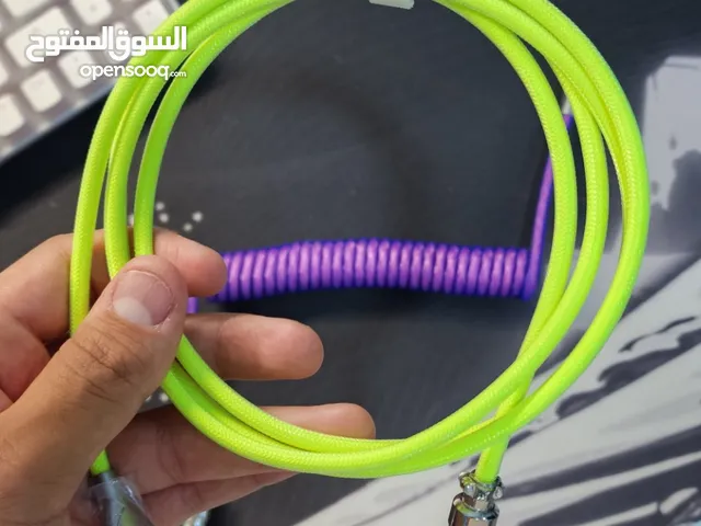 كيبل كيبورد coiled keyboard cable - خيار مميز لمحبي الاستعراض