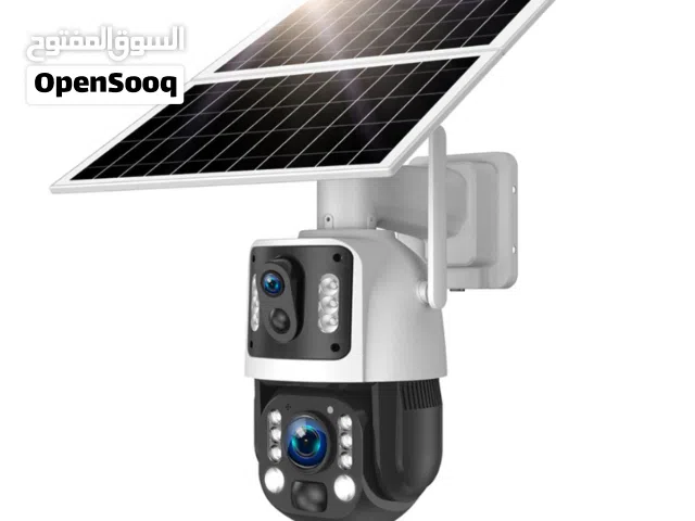 كاميرا 4G بالطاقة الشمسية مع زووم 50X ورؤية ليلية ملوّنة