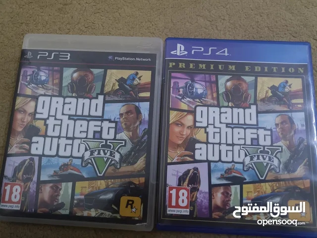 GTA 5 for PS4 and PS3 in used available