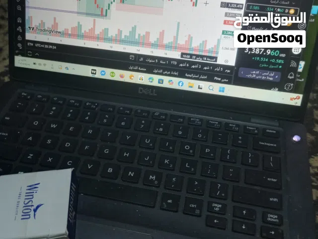 لابتوب ديل مستعمل ممتاز قابل للتفاوض
