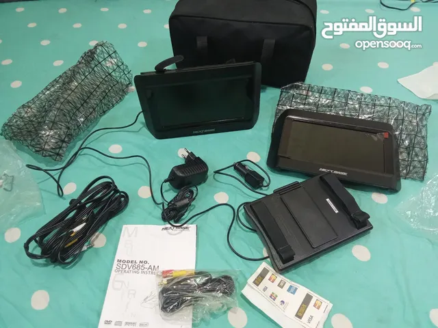 2 شاشة DVD جديدة بكامل ملحقاتها للمقاعد الخلفية لجميع أنواع السيارات 2 DVD monitor for all cars