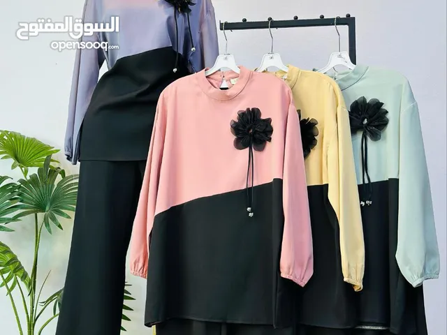 سوت قطعتين يجنن خامة جيسكا القياسات 38 40 42 44 46