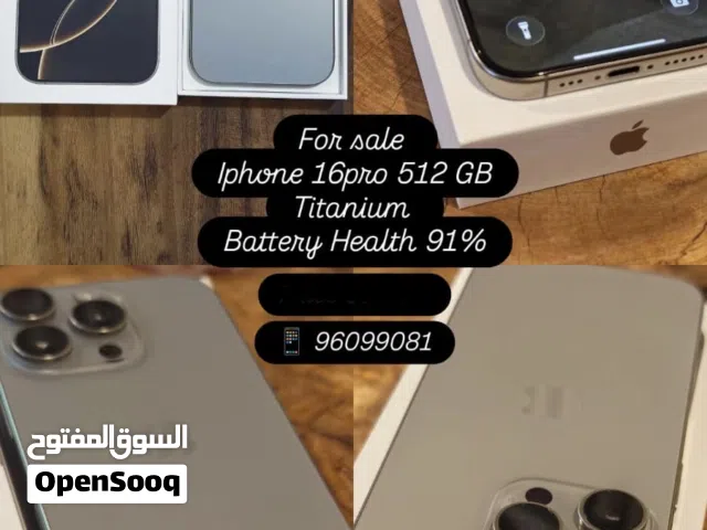 Apple iPhone 16 Pro 512 GB in Muscat