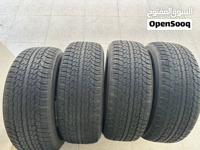 إطارات دنلوب شبه جديدات رنج 18 مديل 2024