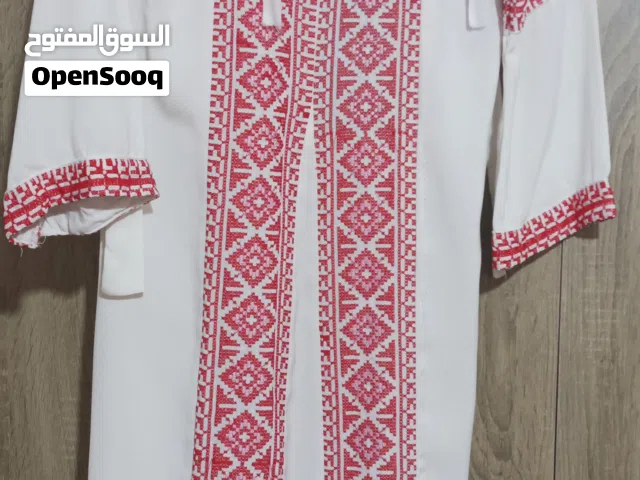 ثوب بناتي للبيع مع بندانه ليرات