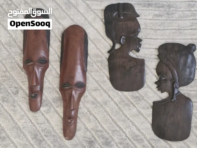 Handcrafted Wooden Wall Décor – Set of 4