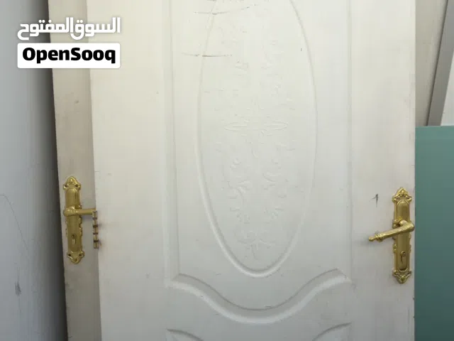 باب خشبي عدد 2 2 HDF Wooden Doors