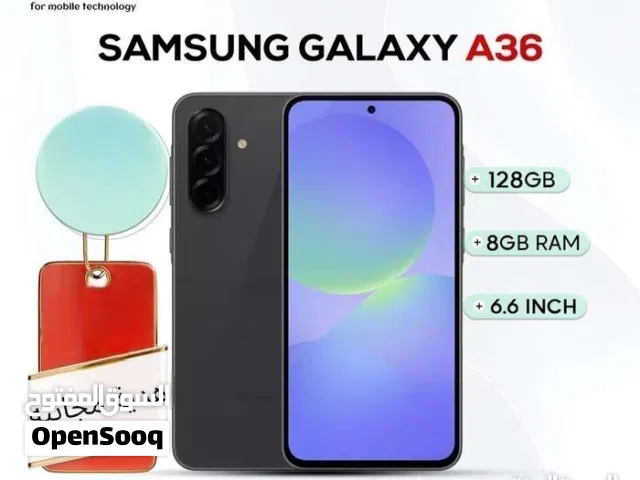 Samsung Galaxy A36 5G الجديد سامسونج  3 6 a 36 ايه galaxy  samsung اقل سعر في المملكة كفالة