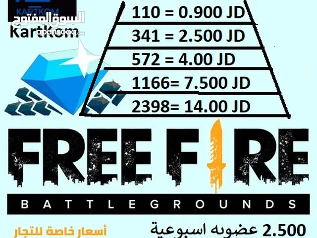 فري فير مباشر على الاي دي