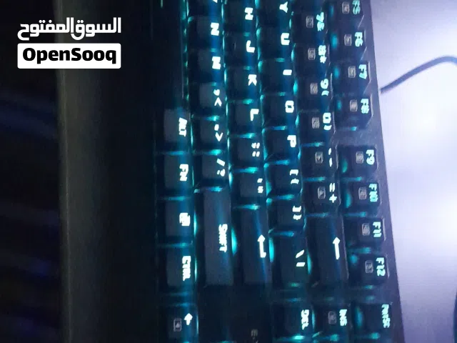 gaming keyboard mechanical blue switch blue colour side RGB